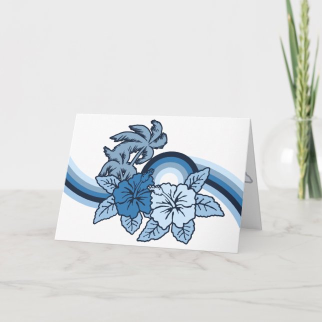 Tarjetas de felicitación Surfing Safari (Anverso)