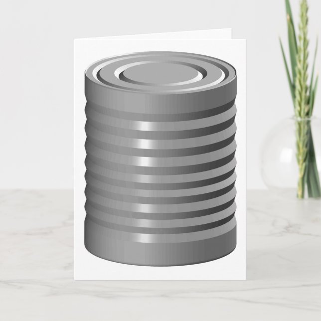 Tarjetas de felicitación Tin Can (Anverso)