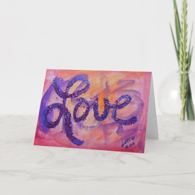 Tarjetas de felicitación Twilight Love Sunset o ta (Anverso)