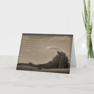 Tarjetas de felicitación únicas del día de la orac