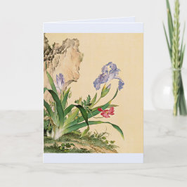 Tarjetas de felicitación únicas Iris