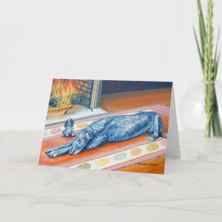 Tarjetas de felicitación Wolfhound irlandesas