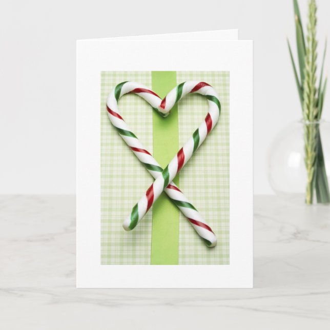 Tarjetas de felicitación Xmas personalizadas Coraz (Anverso)