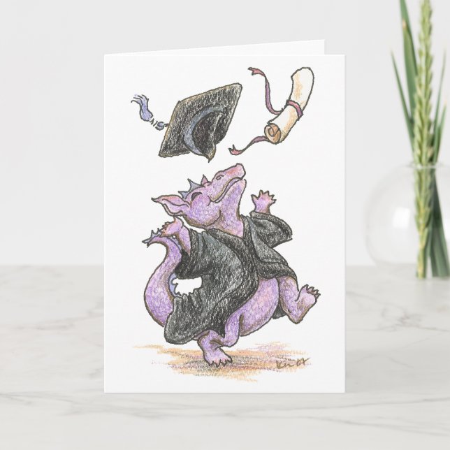 Tarjetas de felicitación y notas para "Diploma Dra (Anverso)