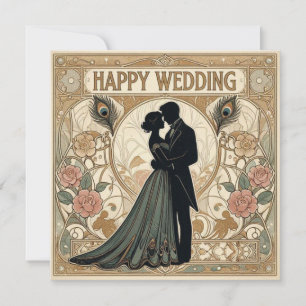 Tarjetas de felicitaciones de boda