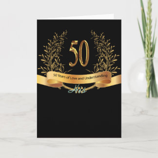 Tarjetas de Feliz 50 Aniversario de Boda