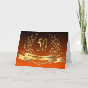 Tarjetas de Feliz Aniversario de Bodas número 50