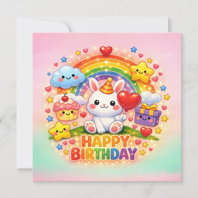 Tarjetas de Feliz Cumpleaños (Anverso)