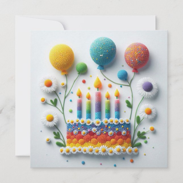 Tarjetas de Feliz Cumpleaños  (Anverso)