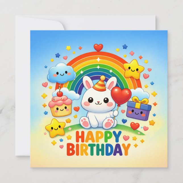Tarjetas de Feliz Cumpleaños  (Anverso)