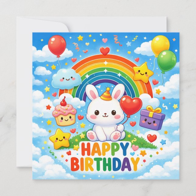 Tarjetas de Feliz Cumpleaños  (Anverso)