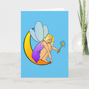TARJETAS DE FÉLIZ CUMPLEAÑOS DE HADAS, EN BLANCO P
