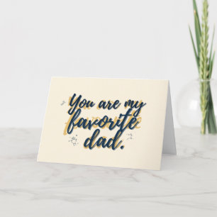 Tarjetas de Feliz Día del Padre Cita Divertida
