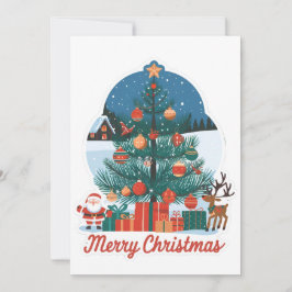 Tarjetas de Feliz Navidad: Nuevo Modelo Alegre