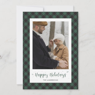 Tarjetas de festividad con foto de búfalo verde pe