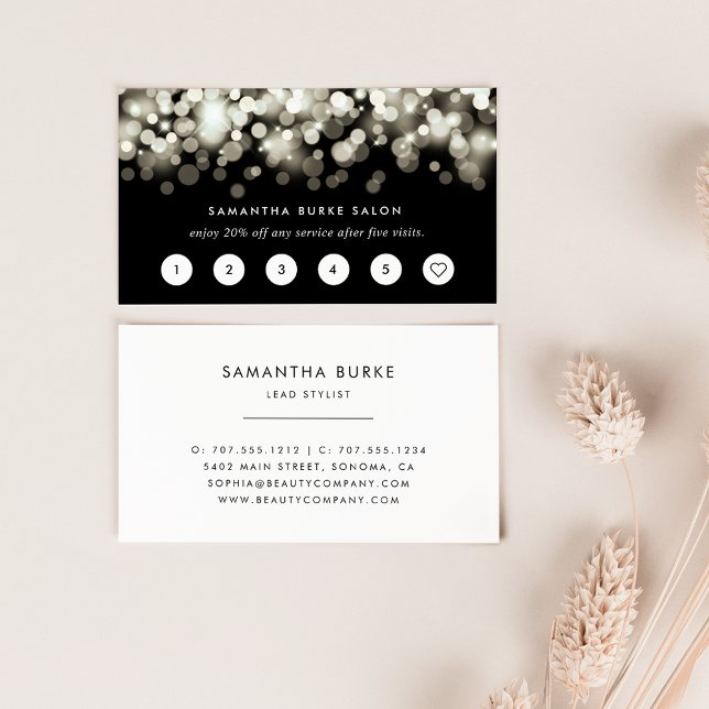 Tarjetas de fidelidad con champagne Spark (Subido por el creador)