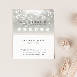 Tarjetas de fidelidad Platinum Glow