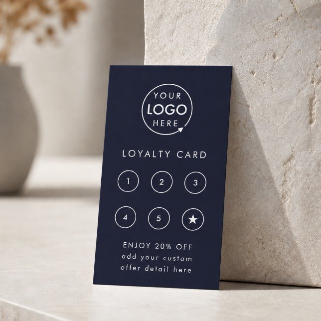 Tarjetas de Fidelidad | Tarjeta de Recompensa para (An easy to customize loyalty card template with your company branding and custom text)