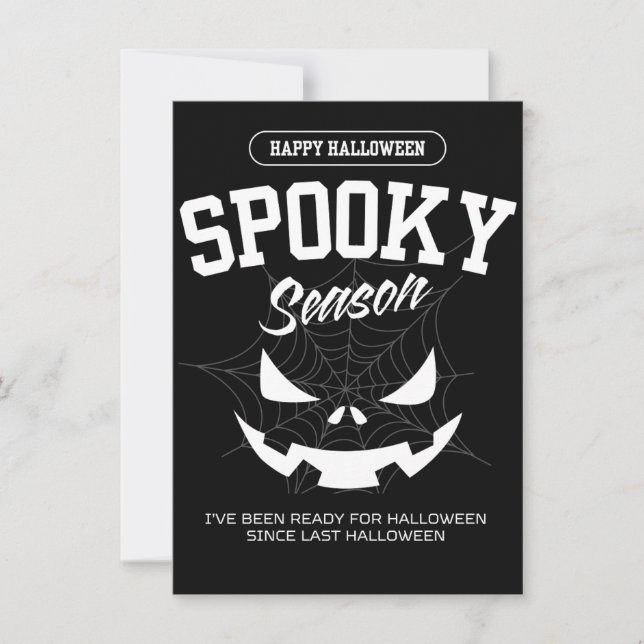 Tarjetas de fiesta de Halloween (Anverso)
