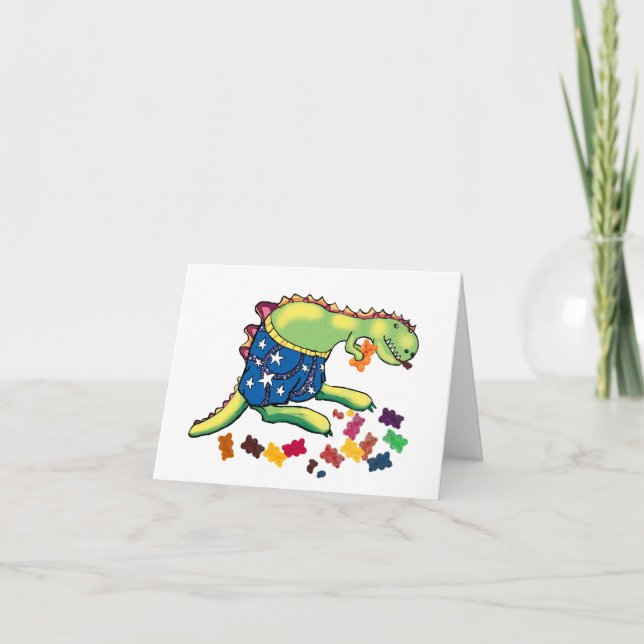 Tarjetas de fiesta de pijamas (Anverso)