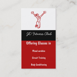 Tarjetas de Fitness Business