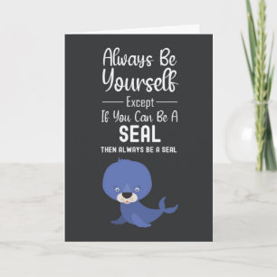 Tarjetas de focas lindas Humor animal humorístico