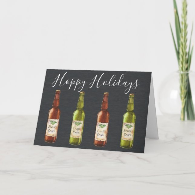 Tarjetas de Foto de Botellas de Cerveza de Fiestas (Anverso)