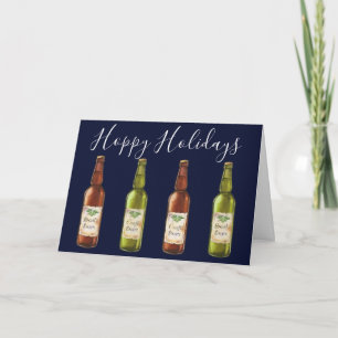 Tarjetas de Foto de Botellas de Cerveza de Vacacio