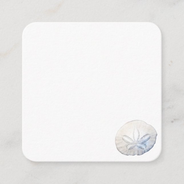 Tarjetas de Foto de Dólar de Arena (Anverso)