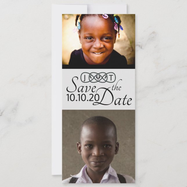 Tarjetas de Foto de Guardar la Fecha (Anverso)