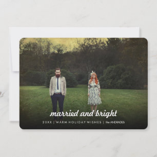 Tarjetas de foto de Navidad planas de doble lado c