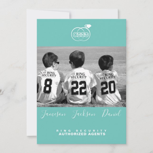 Tarjetas de Foto para Guardar la Fecha (Anverso)