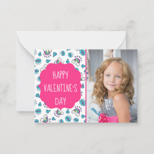 Tarjetas de foto Personalizado de Rainbow Toss El