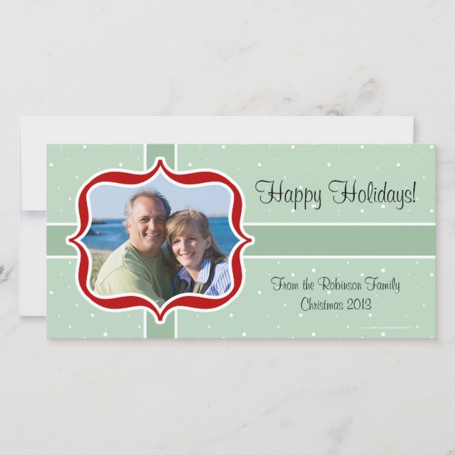 Tarjetas de fotos de la Casa de la Moneda Retro (Anverso)