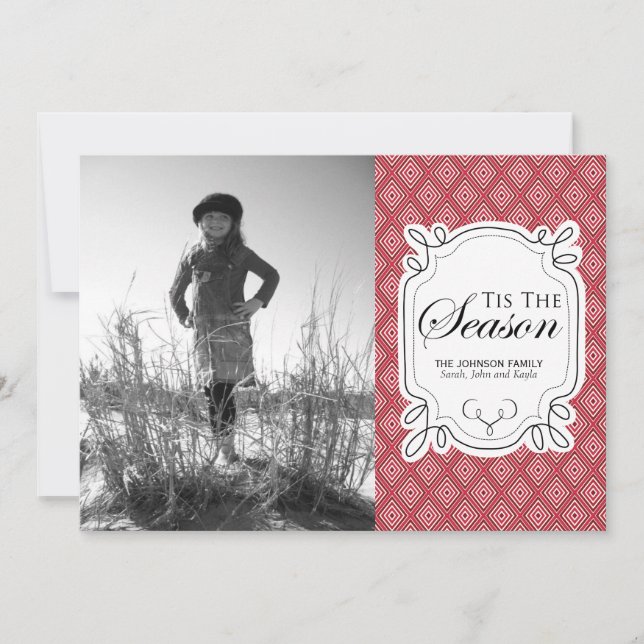 Tarjetas de fotos de Navidad (Anverso)