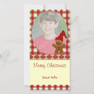 Tarjetas de fotos de Navidad Gingpanes