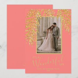 Tarjetas de fotos de Navidad Palm Tropical