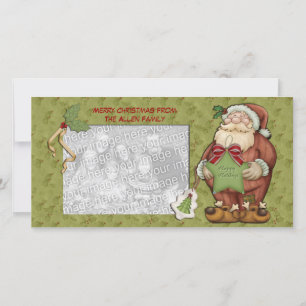 Tarjetas de fotos de Santa