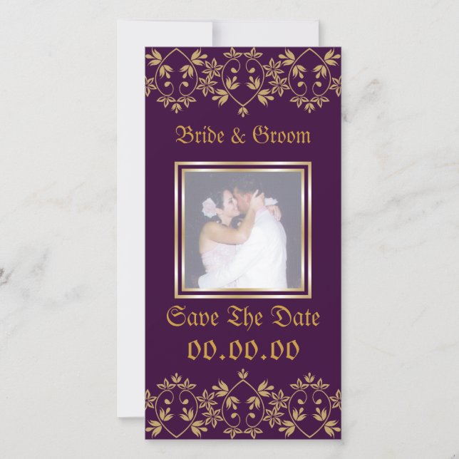 Tarjetas de fotos del Boda real (Anverso)