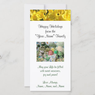 Tarjetas de Fotos Familiares de Festejos Agrega tu
