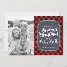 Tarjetas de fotos navideñas modernas y retocadas