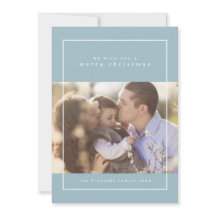 Tarjetas de fotos navideñas para copas de nieve en