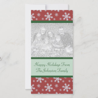 Tarjetas de fotos navideñas para navidades con cop