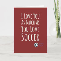 Tarjetas de Fútbol Rojo y Blanco Deportes Niño Atl