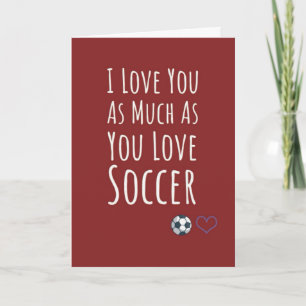 Tarjetas de Fútbol Rojo y Blanco Deportes Niño Atl