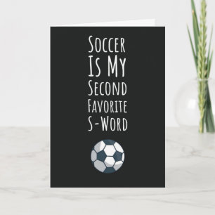 Tarjetas de fútbol sarcásticas para niños Deportes