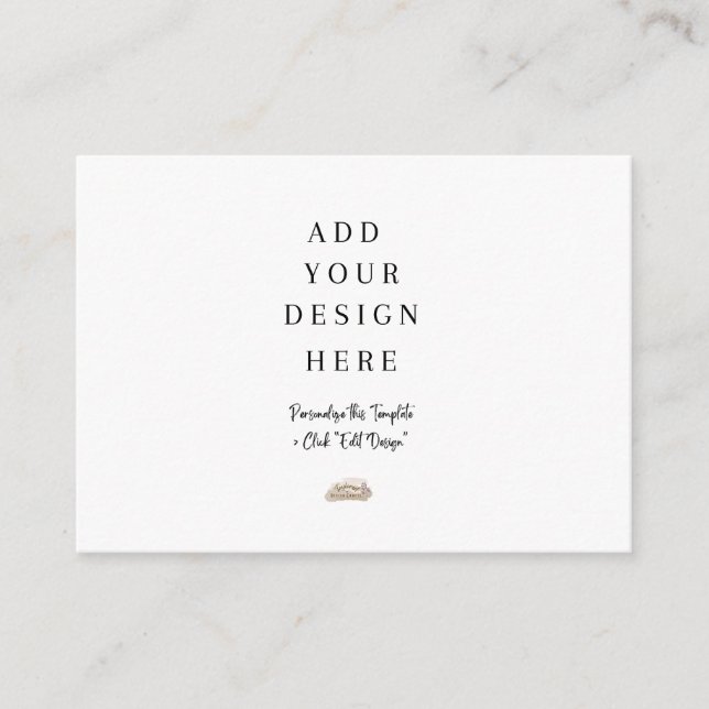 Tarjetas de gabinete de 3,5" x 2,5" (Anverso)