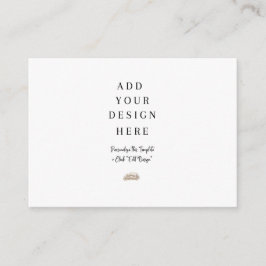 Tarjetas de gabinete de 3,5" x 2,5"