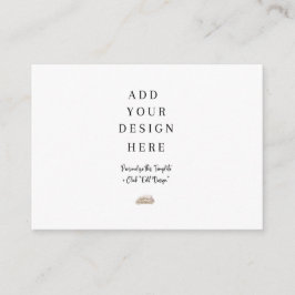 Tarjetas de gabinete de 3,5" x 2,5"