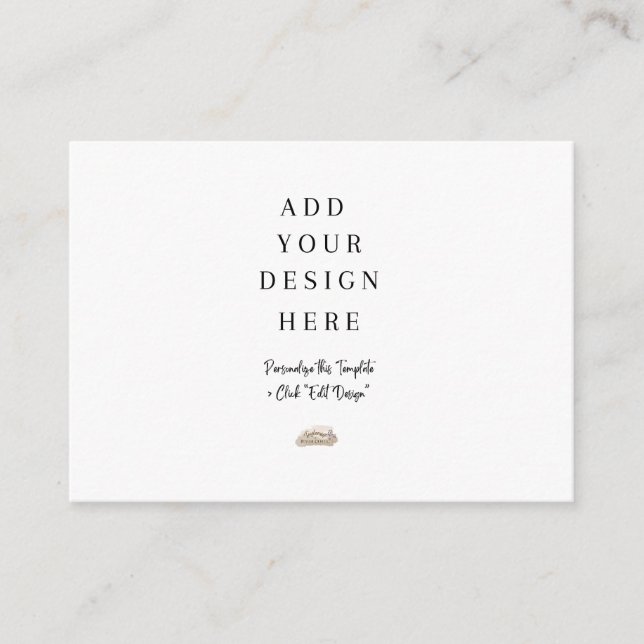 Tarjetas de gabinete de 3,5" x 2,5" (Anverso)